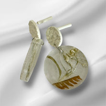 Load image into Gallery viewer, Alpenglow Circle Earrings