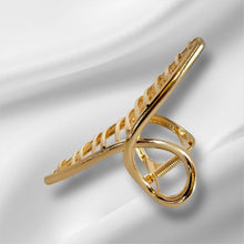 Load image into Gallery viewer, Aureline Open-Leaf Hair Clamp