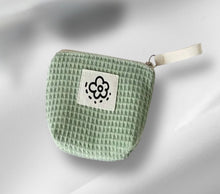 Load image into Gallery viewer, Sage Waffle Pouch