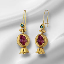 Load image into Gallery viewer, Pomegranate Earrings