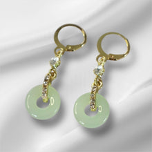 Load image into Gallery viewer, Luna Jade Glow Earrings