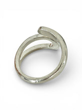 Load image into Gallery viewer, Minimalist Silver Adjustable Ring