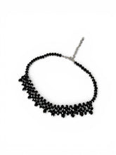 Load image into Gallery viewer, Midnight Cascade Beaded Necklace