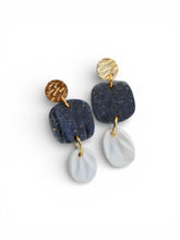 Load image into Gallery viewer, Midnight Pearl Drop Earrings