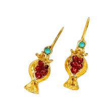 Load image into Gallery viewer, Pomegranate Earrings