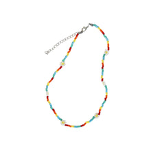 Load image into Gallery viewer, Sunny Daisy Beaded Necklace