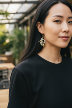 Load image into Gallery viewer, Flight Heart Drop Earrings