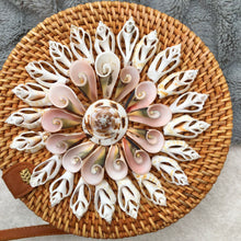 Load image into Gallery viewer, Shells Bali Rattan Bags