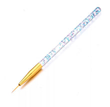 Load image into Gallery viewer, 2 Pcs Silver Nail Art Liner Brush