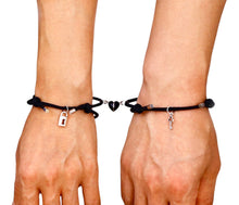 Load image into Gallery viewer, Lock Charm Bracelet