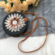 Load image into Gallery viewer, Shells Bali Rattan Bags