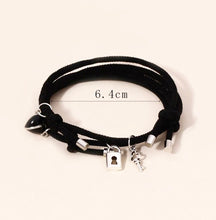Load image into Gallery viewer, Lock Charm Bracelet