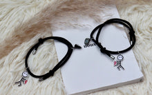 Load image into Gallery viewer, Couple Heart Charm Bracelet