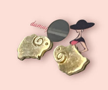 Load image into Gallery viewer, Minimalist Sheep Stud Earrings
