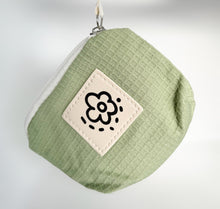 Load image into Gallery viewer, Sage Waffle Pouch
