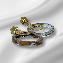 Load image into Gallery viewer, Golden Earth Dangle Earrings
