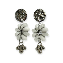 Load image into Gallery viewer, Snow Bloom Charm Earrings
