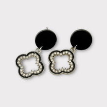 Load image into Gallery viewer, Clover Drop Earrings
