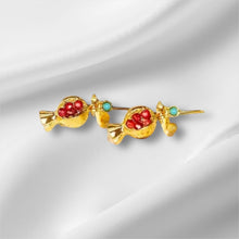 Load image into Gallery viewer, Pomegranate Earrings
