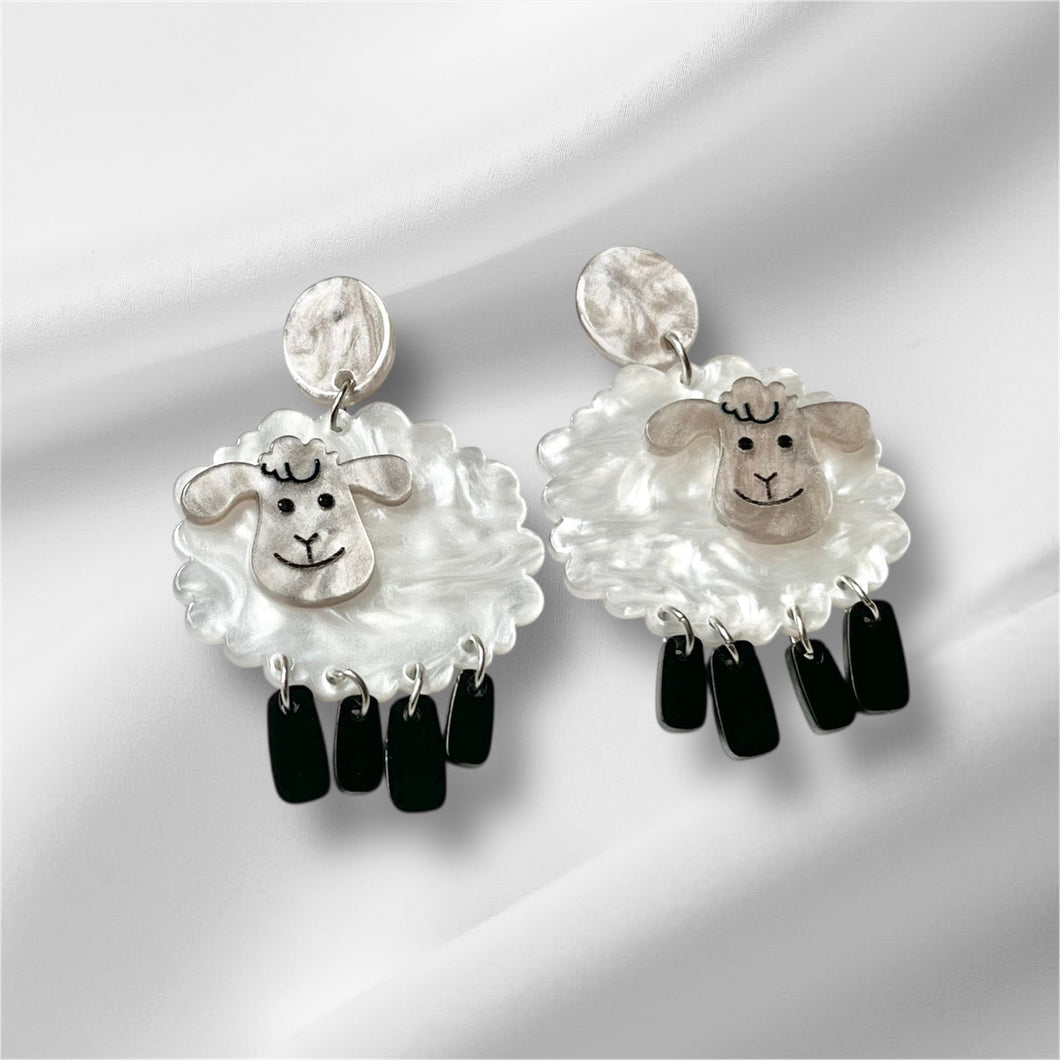 Sheep Earrings