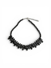 Load image into Gallery viewer, Midnight Cascade Beaded Necklace
