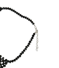 Load image into Gallery viewer, Midnight Cascade Beaded Necklace
