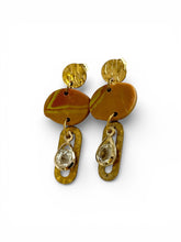 Load image into Gallery viewer, Aurora Ember Statement Earrings
