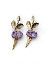 Load image into Gallery viewer, Lavender Leaf Spear Drops
