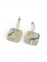 Load image into Gallery viewer, White Meadow Hoops
