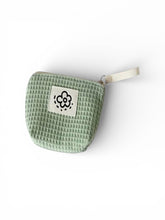 Load image into Gallery viewer, Sage Waffle Pouch
