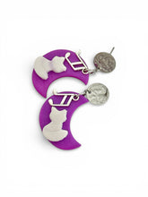 Load image into Gallery viewer, Moonlit Meow Melody Earrings
