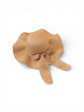 Load image into Gallery viewer, Khaki Bloom Foldable Straw Hat

