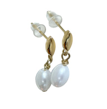 Load image into Gallery viewer, Elise Mini Pearl Drop Earrings

