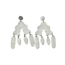 Load image into Gallery viewer, Ivory Drift Chandelier Earrings
