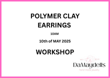 Load image into Gallery viewer, Polymer Clay Earring Workshop
