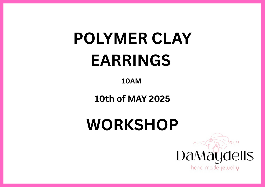 Polymer Clay Earring Workshop