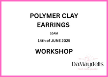 Load image into Gallery viewer, Polymer Clay Earring Workshop
