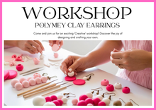 Load image into Gallery viewer, Polymer Clay Earring Workshop
