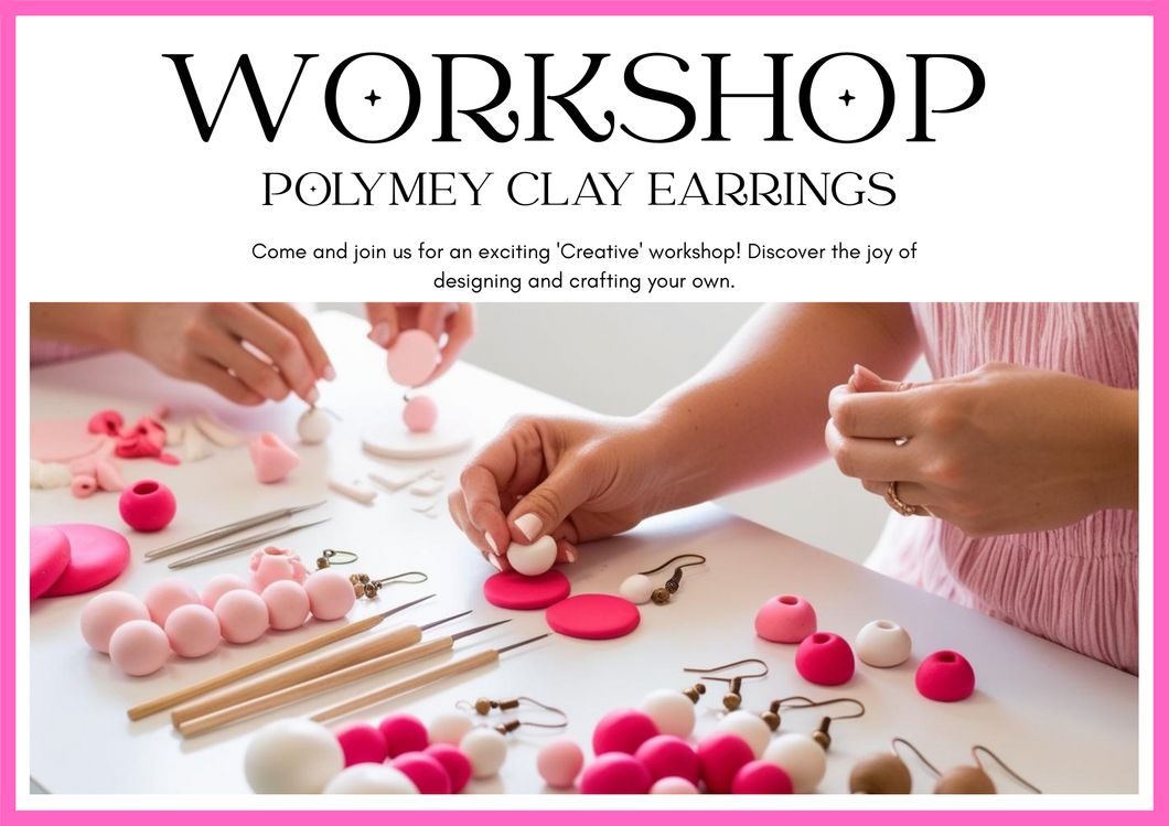 Polymer Clay Earring Workshop