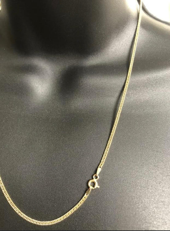 Z’s Chain Necklace (Genuine 18K Gold)